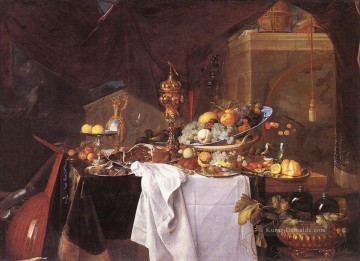 Klassisches Stillleben Werke - eine Tabelle von Desserts Stillleben Jan Davidsz de Heem